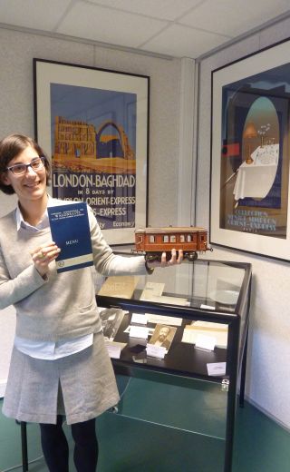 Sophie Ravary, archiviste à la SNCF et ancienne étudiante de la licence Histoire 