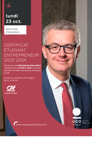 Frédéric Noët, parrain CEE 2023-2024