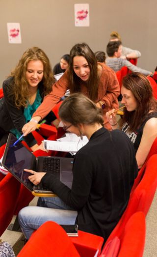 Étudiantes du campus UCO Guingamp